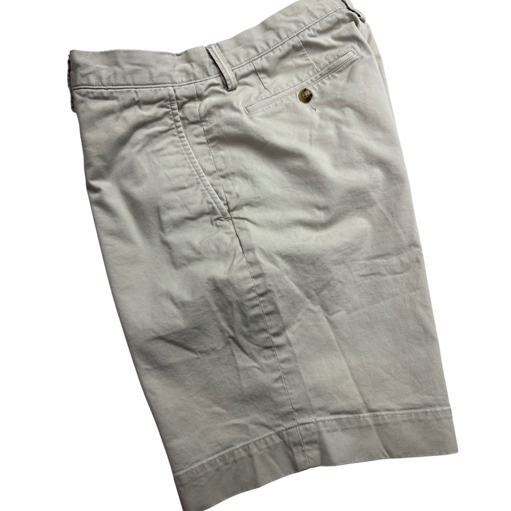 Polo Ralph Lauren Shorts Mens 30 Tan Stretch Classic Fit Chino Flat Front PD33